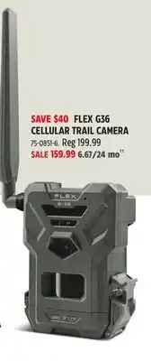 Canadian Tire FLEX G36 CELLULAR TRAIL CAMERA offer