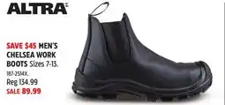 Canadian Tire MEN'S CHELSEA WORK BOOTS offer