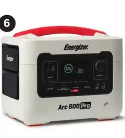 Canadian Tire ENERGIZER ARC 600 PRO QUICK CHARGE PORTABLE POWER STATION offer