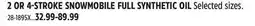 Canadian Tire 2 OR 4-STROKE SNOWMOBILE FULL SYNTHETIC OIL offer