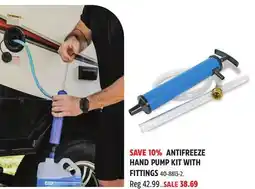 Canadian Tire ANTIFREEZE HAND PUMP KIT WITH FITTINGS offer