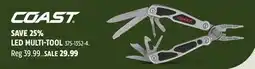 Canadian Tire COAST LED MULTI-TOOL offer