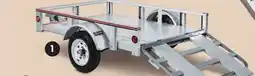 Canadian Tire 4 X 6' GALVALUME PLUS OPEN-RAIL TRAILER offer