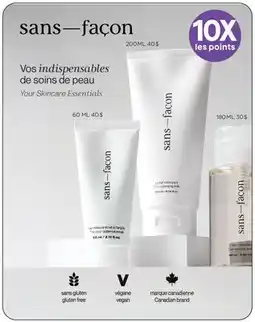 Jean Coutu sans-façon offer
