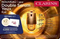 Jean Coutu CLARINS Double Serum Eye offer