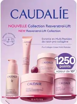 Jean Coutu CAUDALÍE NEW Collection Resveratrol-Lift offer