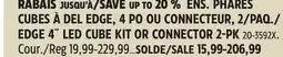 Canadian Tire Alpena EDGE 4˝ LED CUBE KIT OR CONNECTOR offer