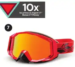 Canadian Tire CASTLEX TRACE MOTO GOGGLES offer