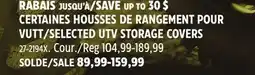 Canadian Tire Raider SELECTED UTV STORAGE COVERS offer