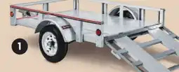 Canadian Tire 4 X 6´ GALVALUME PLUS OPEN-RAIL TRAILER offer