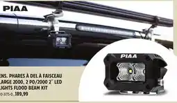 Canadian Tire PIAA 2000 2˝ LED LIGHTS FLOOD BEAM KIT offer