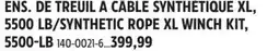 Canadian Tire SYNTHETIC ROPE XL WINCH KIT, 5500-LB offer