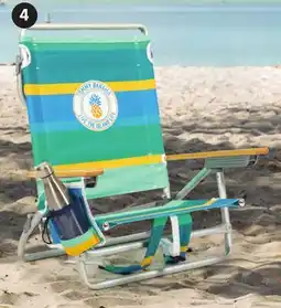 Canadian Tire CLASSIC 5-POSITION BEACH CHAIRStriped or Leaves offer