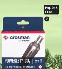 Canadian Tire C02 CYLINDERS offer