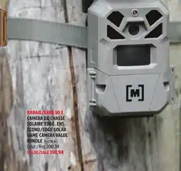 Canadian Tire EDGE SOLAR GAME CAMERA VALUE BUNDLE offer