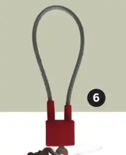 Canadian Tire HUNTSHIELD GUN CABLE LOCK WITH KEY offer