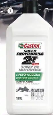 Canadian Tire CASTROL 2-STROKE SUPER SNOWMOBILE OIL offer