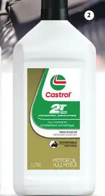Canadian Tire Castrol 2-STROKE FULL SYNTHETIC SNOWMOBILE OIL offer