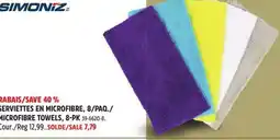 Canadian Tire MICROFIBRE TOWELS offer