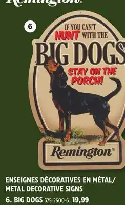 Canadian Tire METAL DECORATIVE SIGNS offer