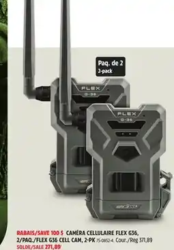 Canadian Tire FLEX G36 CELL CAM, 2-PK offer