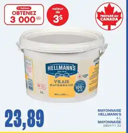 Wholesale Club MAYONNAISE offer