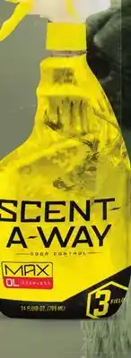 Canadian Tire SCENT-A-WAY ODOURLESS SCENT CONTROL SPRAY offer