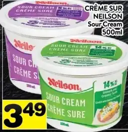 Supermarché PA Neilson sour cream offer