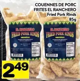 Supermarché PA El ranchero fried pork rinds offer