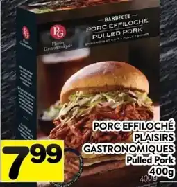 Supermarché PA Plaisirs Gastronomiques pulled pork offer