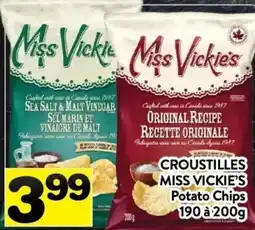 Supermarché PA Miss Vickie's Potato Chips offer