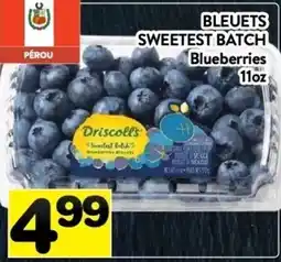 Supermarché PA Driscoll's blueberries offer