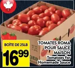 Supermarché PA Tomatoes for Homemade Sauce offer