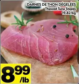 Supermarché PA Thawed Tuna Steaks offer