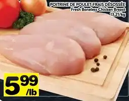 Supermarché PA Fresh Boneless Chicken Breast offer