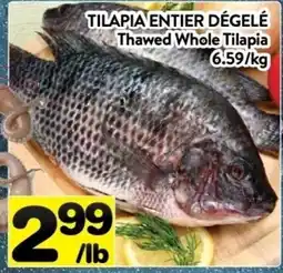 Supermarché PA Thawed Whole Tilapia offer