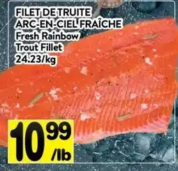Supermarché PA Fresh Rainbow Trout Fillet offer