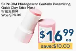 Oceans Fresh Food Market SKIN1004 Madagascar Centella Poremizing Quick Clay Stick Mask offer
