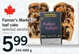 Fortinos Farmer's Market loaf cake offer