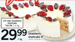 Fortinos strawberry shortcake offer