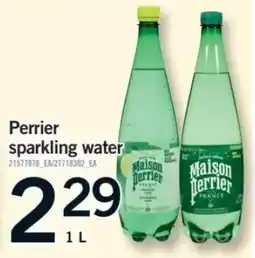 Fortinos Perrier sparkling water offer