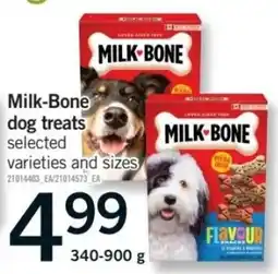Fortinos Milk-bone dog treats offer