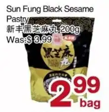 First Choice Supermarket Sun Fung Black Sesame Pastry offer