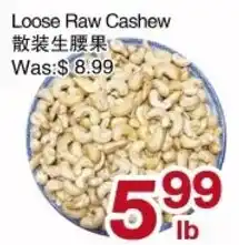 First Choice Supermarket Loose Raw Cashew offer
