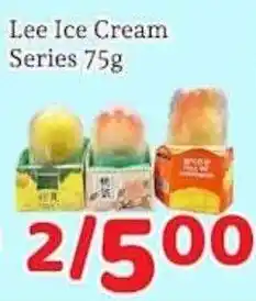 Fresh Value Lee Ice Cream Series offer