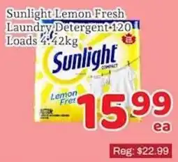 Fresh Value Sunlight Lemon Fresh Laundry Detergent offer