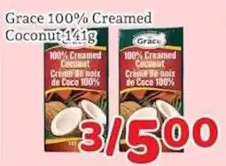 Fresh Value Grace 100% Creamed Coconut offer