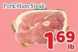 Fresh Value Pork Ham Steak offer