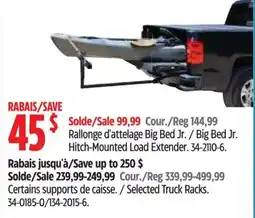 Canadian Tire Big Bed Jr. Hitch-Mounted Load Extender offer