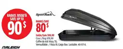 Canadian Tire SportRack vista xl cargo box offer